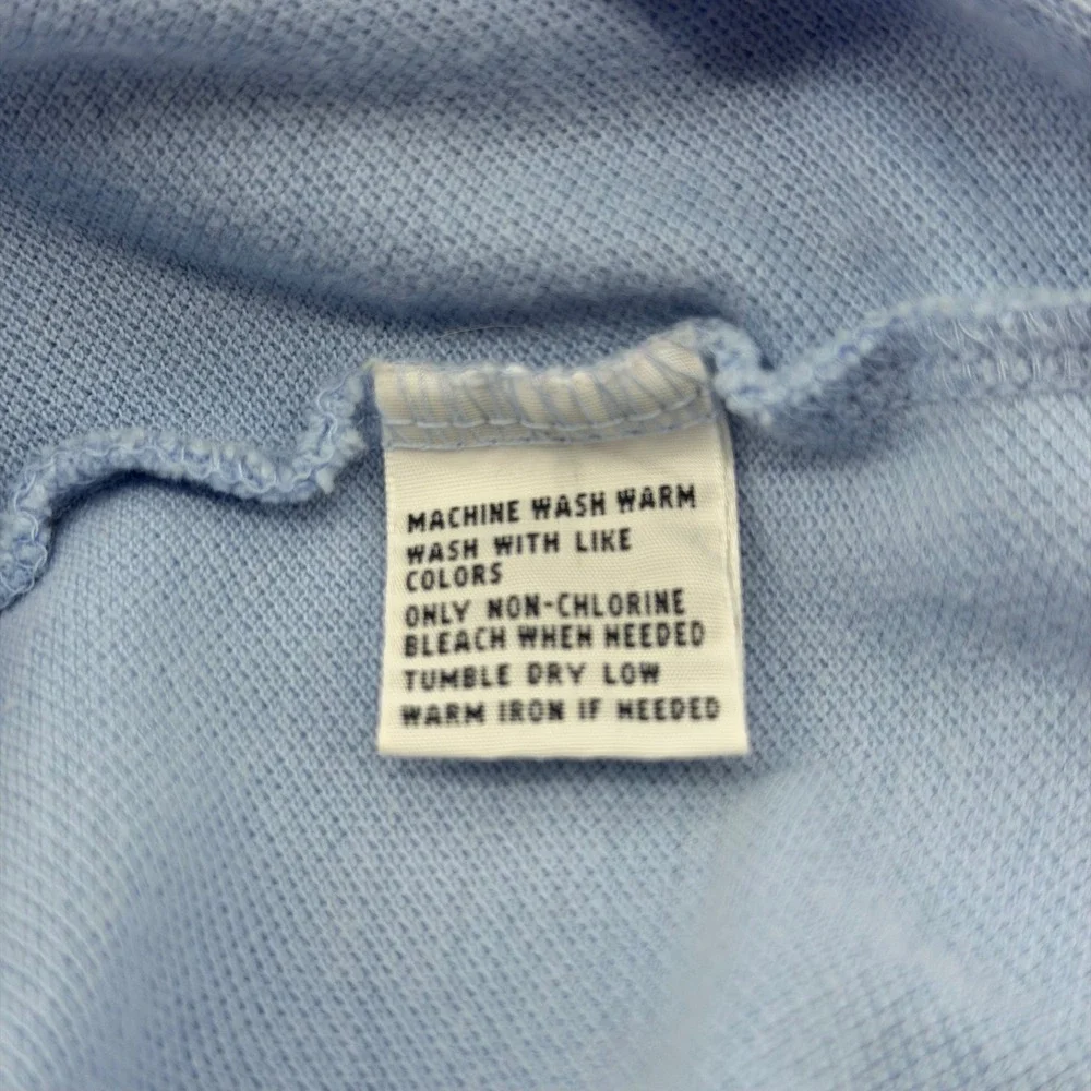 Polo Ralph Lauren Polo Shirt Mens XL Light Blue Classic Pique Short Sleeve Logo